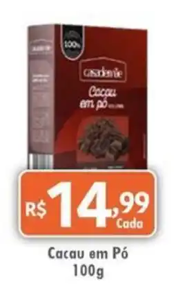 Royal Supermercados Cacau em pó oferta