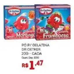 Bistek Supermercados Pó p/ gelatina dr oetker oferta