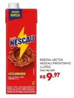 Bistek Supermercados Bebida láctea nescau prontinho oferta