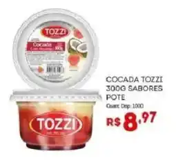 Bistek Supermercados Cocada tozzi 300g sabores pote oferta