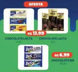 Bistek Supermercados Chocolate lacta oferta