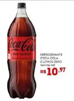 Bistek Supermercados Refrigerante coca cola sem açúcar oferta