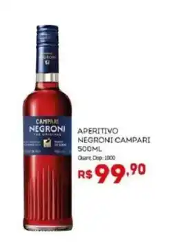 Bistek Supermercados Aperitivo negroni campari oferta