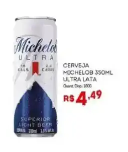 Bistek Supermercados Cerveja michelob ultra lata oferta