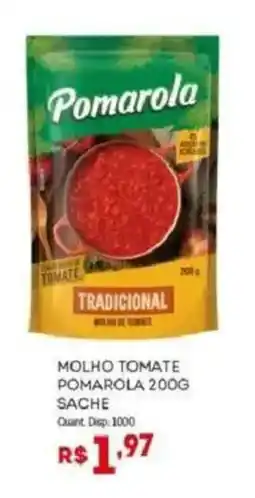 Bistek Supermercados molho tomate pomarola oferta