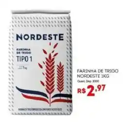 Bistek Supermercados Farinha de trigo nordeste tipo 1 oferta