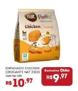 Bistek Supermercados empanado chicken crocante nat oferta