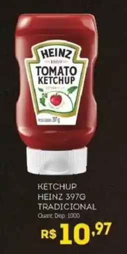 Bistek Supermercados Ketchup heinz 397g tradicional oferta