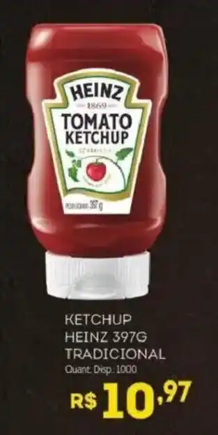 Ketchup heinz 397g tradicional