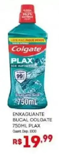 Bistek Supermercados Enxaguante bucal colgate plax oferta