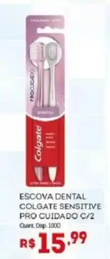Bistek Supermercados escova dental colgate sensitive pro cuidado c/2 oferta
