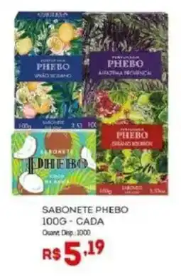 Bistek Supermercados Sabonete phebo oferta