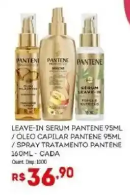 Bistek Supermercados leave-in serum pantene / óleo capilar pantene / spray tratamento pantene oferta