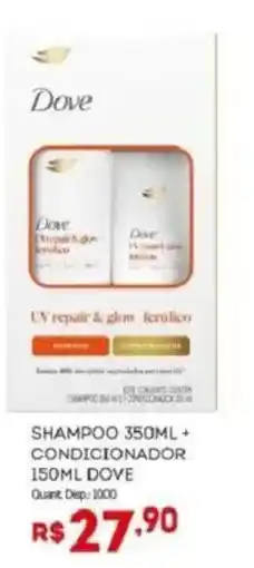 Bistek Supermercados Shampoo + condicionador dove oferta