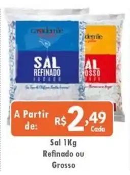 Royal Supermercados Sal refinado ou grosso oferta