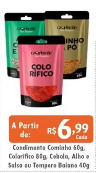 Condimento Cominho Cebola Alho e Salsa ou Tempero Baiano