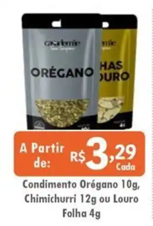 Condimento Orégano