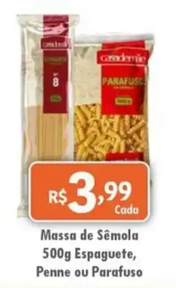 Royal Supermercados Massa de Sêmola oferta
