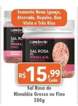 Royal Supermercados Sal Rosa do Himaláia Grosso ou Fino oferta