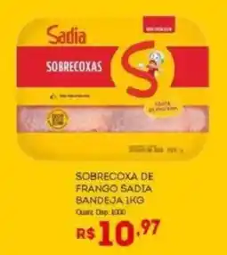 Bistek Supermercados Sobrecoxa de frango sadia oferta