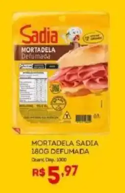 Bistek Supermercados mortadela sadia defumada oferta