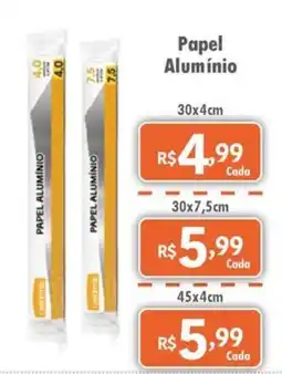 Royal Supermercados Papel Alumínio oferta