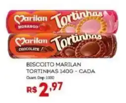 Bistek Supermercados Biscoito marilan tortinhas oferta