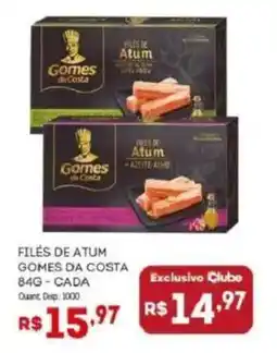 Bistek Supermercados Filés de atum oferta