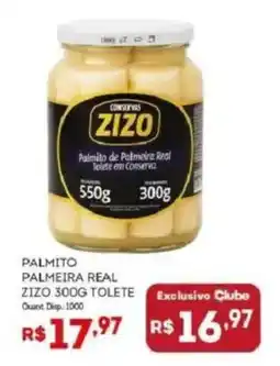 Bistek Supermercados Palmito palmeira real zizo tolete oferta