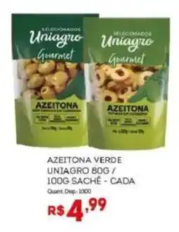 Bistek Supermercados azeitona verde uniagro oferta