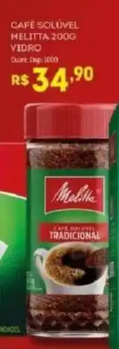 Bistek Supermercados Café solúvel melitta vidro oferta