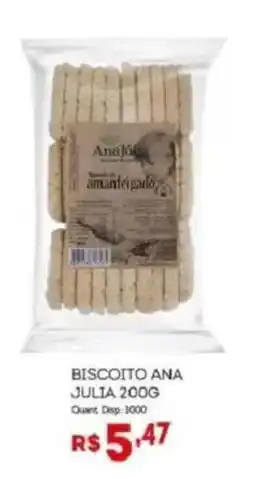 Bistek Supermercados Biscoito ana julia oferta