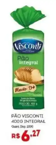 Bistek Supermercados Pão visconti integral oferta