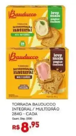 Bistek Supermercados Torrada bauducco integral / multigrão oferta