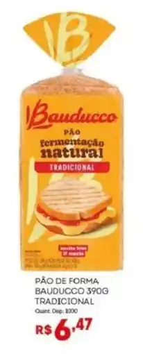 Bistek Supermercados Pão de forma bauducco tradicional oferta