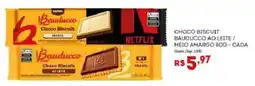 Bistek Supermercados Choco biscuit bauducco ao leite oferta