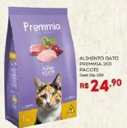 Bistek Supermercados Alimento gato premmia frango e carne oferta