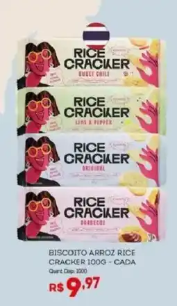 Bistek Supermercados Biscoito arroz rice cracker oferta