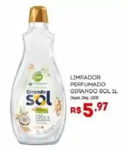 Bistek Supermercados Limpador perfumado girando sol 1l oferta