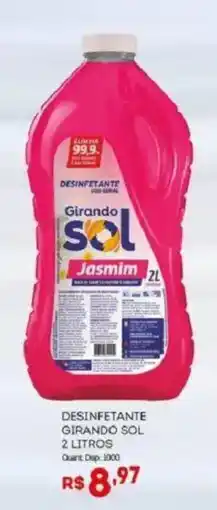 Bistek Supermercados Desinfetante girando sol jasmim oferta
