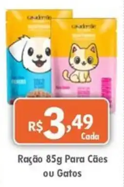 Royal Supermercados Ração 85g Para Cães ou Gatos oferta