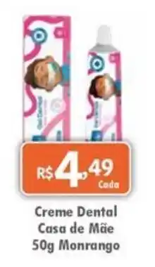 Royal Supermercados Creme Dental Casa de Mae oferta