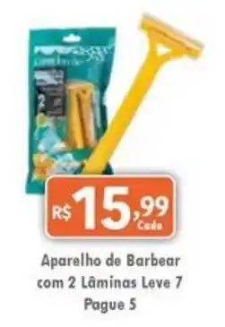 Royal Supermercados Aparelho de Barbear oferta
