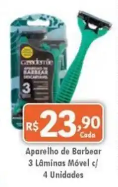 Royal Supermercados Aparelho de Barbear oferta