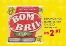 Bistek Supermercados esponja aco bombril eco oferta