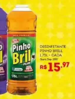 Bistek Supermercados Desinfetante pinho brill plus oferta