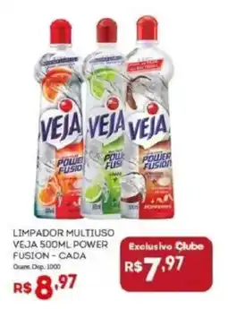 Bistek Supermercados Limpador multiuso veja power fusion oferta