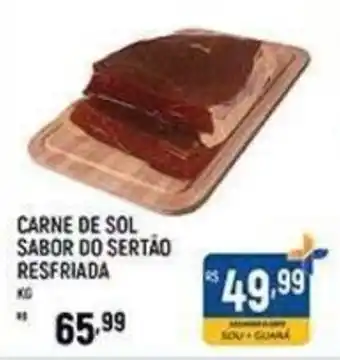 Carne de sol sabor do sertão resfriada