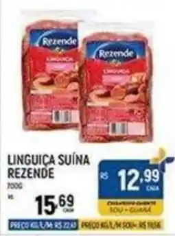 Supermercado Guará Linguica suina rezende oferta