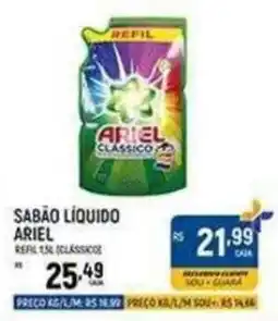 Supermercado Guará Sabão líquido ariel oferta